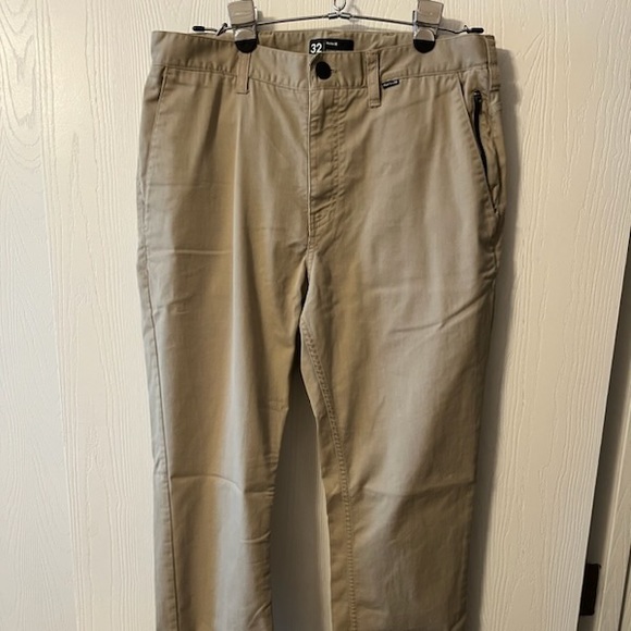 Hurley Nike Dri-Fit Chino Khaki 32/32 - Picture 1 of 2